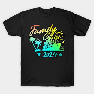 Family Vacation 2024 Making Memories Together Family Cruise T-Shirt